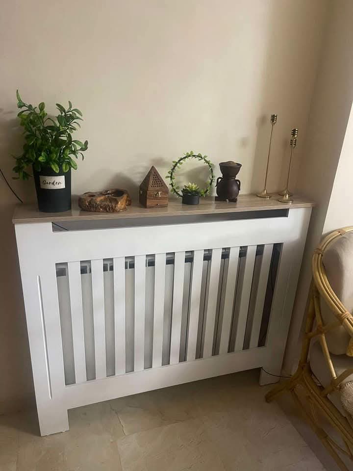غطاء مدفأة عصري وجميل